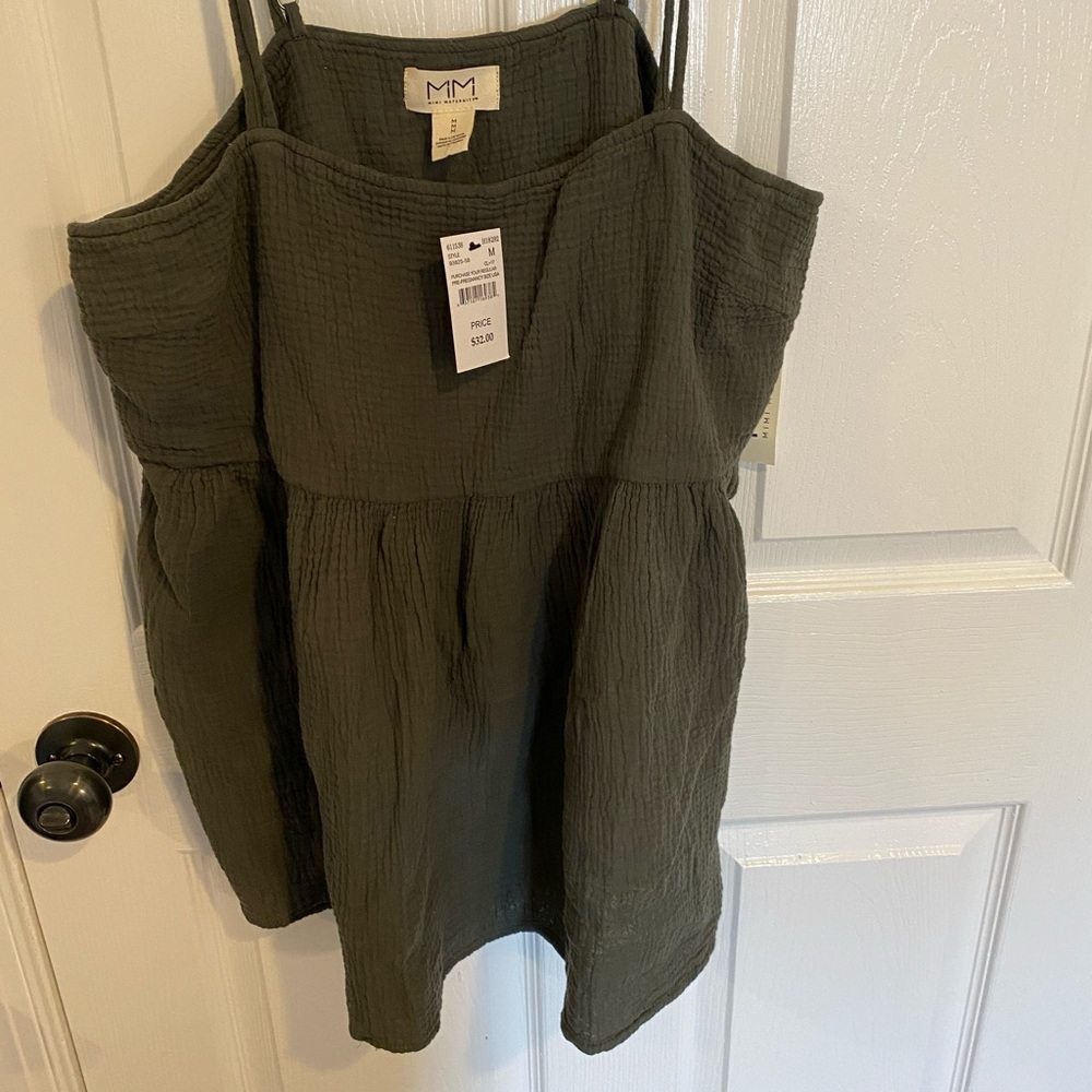 Maternity swing shirt